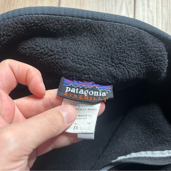 Vintage Unisex Patagonia Synchilla Marsupial Fleece Sweater - Picture 5 of 9